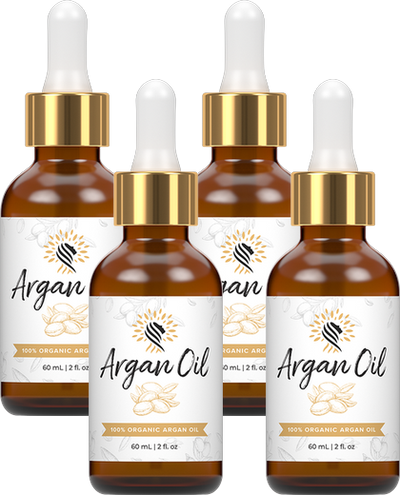 Four bottles of Argan Oil