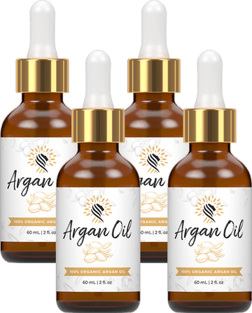Four bottles of Argan Oil