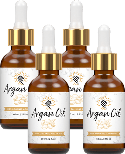 Four bottles of Argan Oil